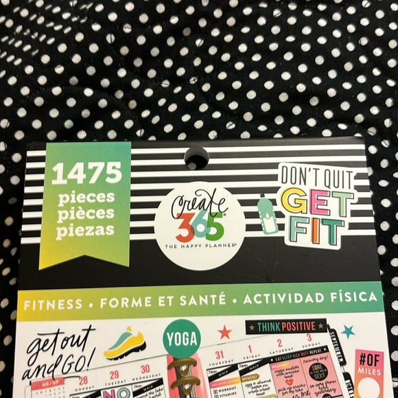 🌿🌼🌿🌸- The Happy Planner Fitness Stickers: 1475 pieces - Picture 3 of 7